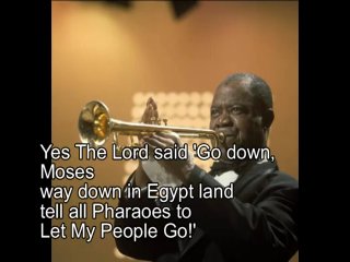 louis armstrong - let my people go