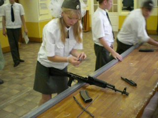 assembly, disassembly of the ak-74