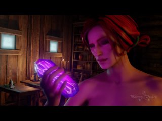 (sound)triss merigold female solo bondage - the awakening part 1 [the wicther 3;porn;hentai;r34;sex;blender;porn;the witcher;solo]
